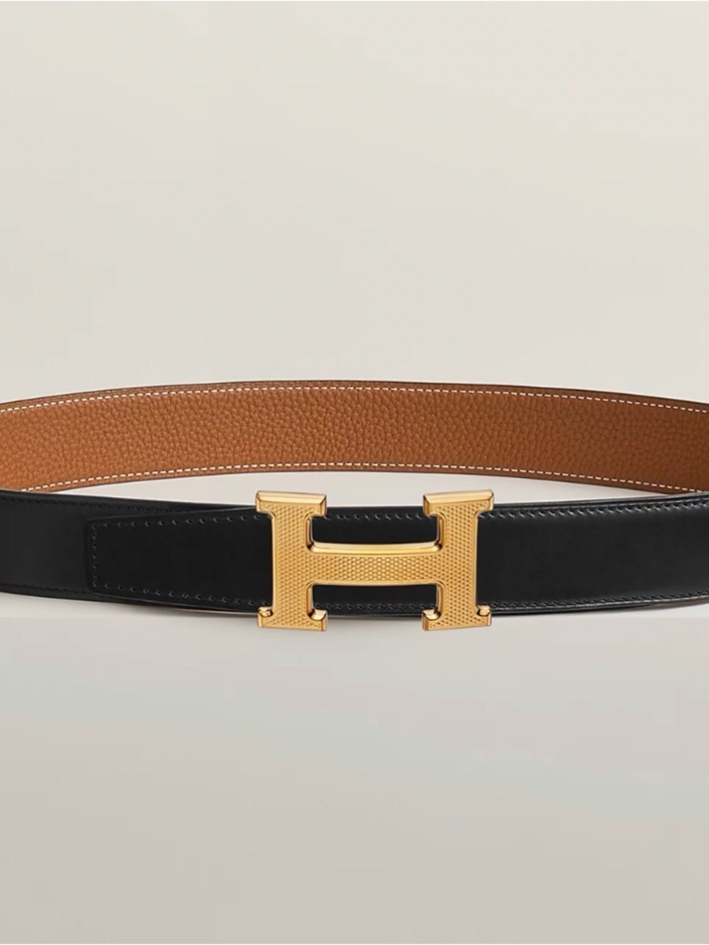 Hermes reversible Belt kit w/ Guillochee Buckle